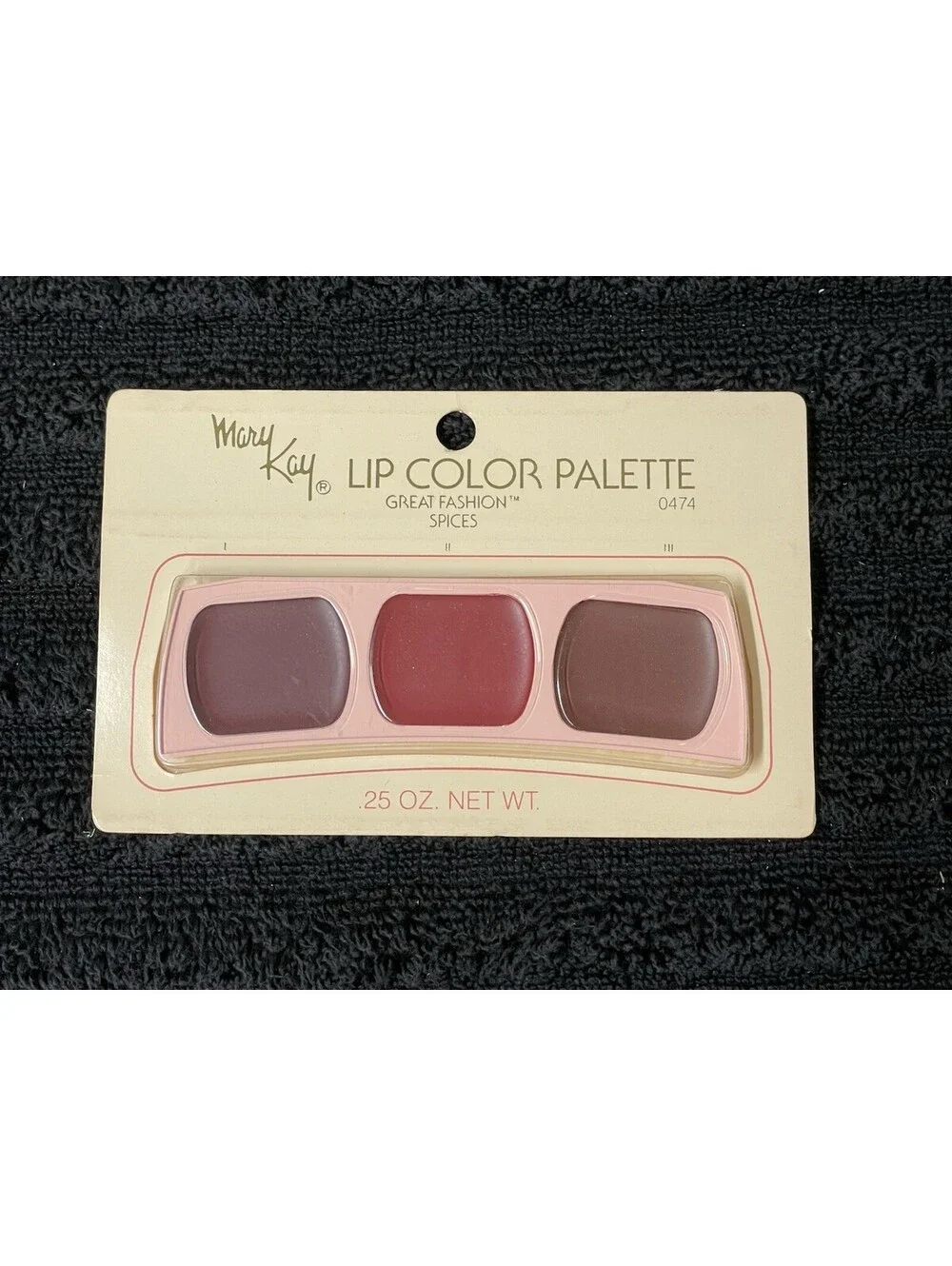 Vintage Mary Kay Lip Color Palette 0474
